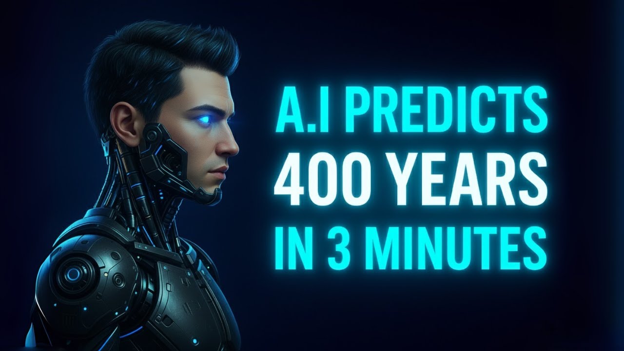 THE FUTURE OF HUMANITY: A.I Predicts 400 Years In 3 Minutes (4K)