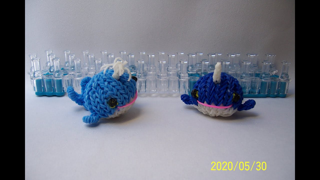 Velryba nebo Narval z gumiček