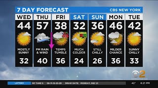 New York Weather: CBS2 12/22 Evening Forecast at 6PM