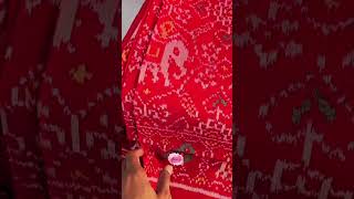 for orders watsapp on 9619542788 #indianhandlooms#weddinwear #saree#patola #handloomheritage#gujarat