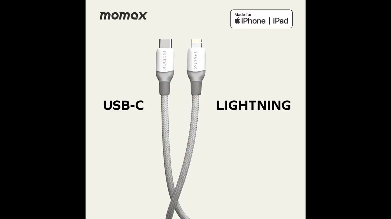 Flow Series | 1-Link Flow CL USB-C to Lightning 充電線