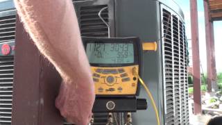 How to recharge the AC with a TXV