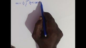 Finding the Fourier series for f(x)=e^-x in the interval(0,2π)///Mathematics -III //Fourier series//