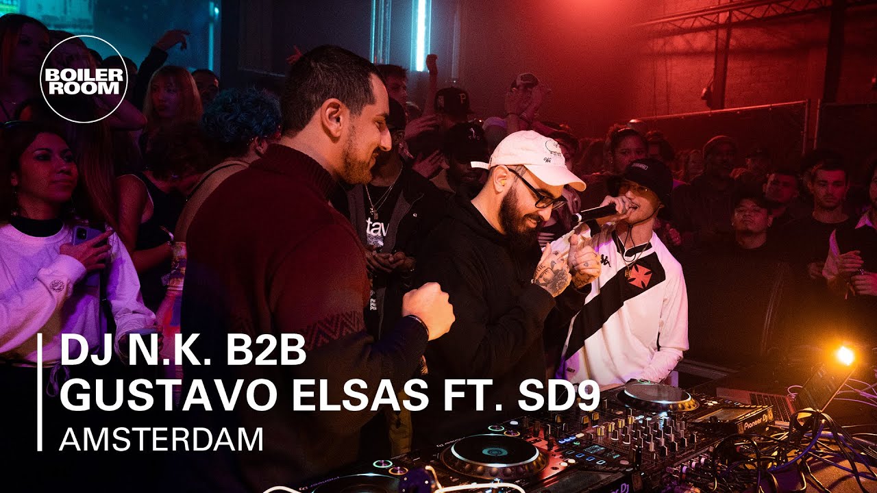 DJ NK  b2b Gustavo Elsas ft SD9  Boiler Room Festival Amsterdam Third Space