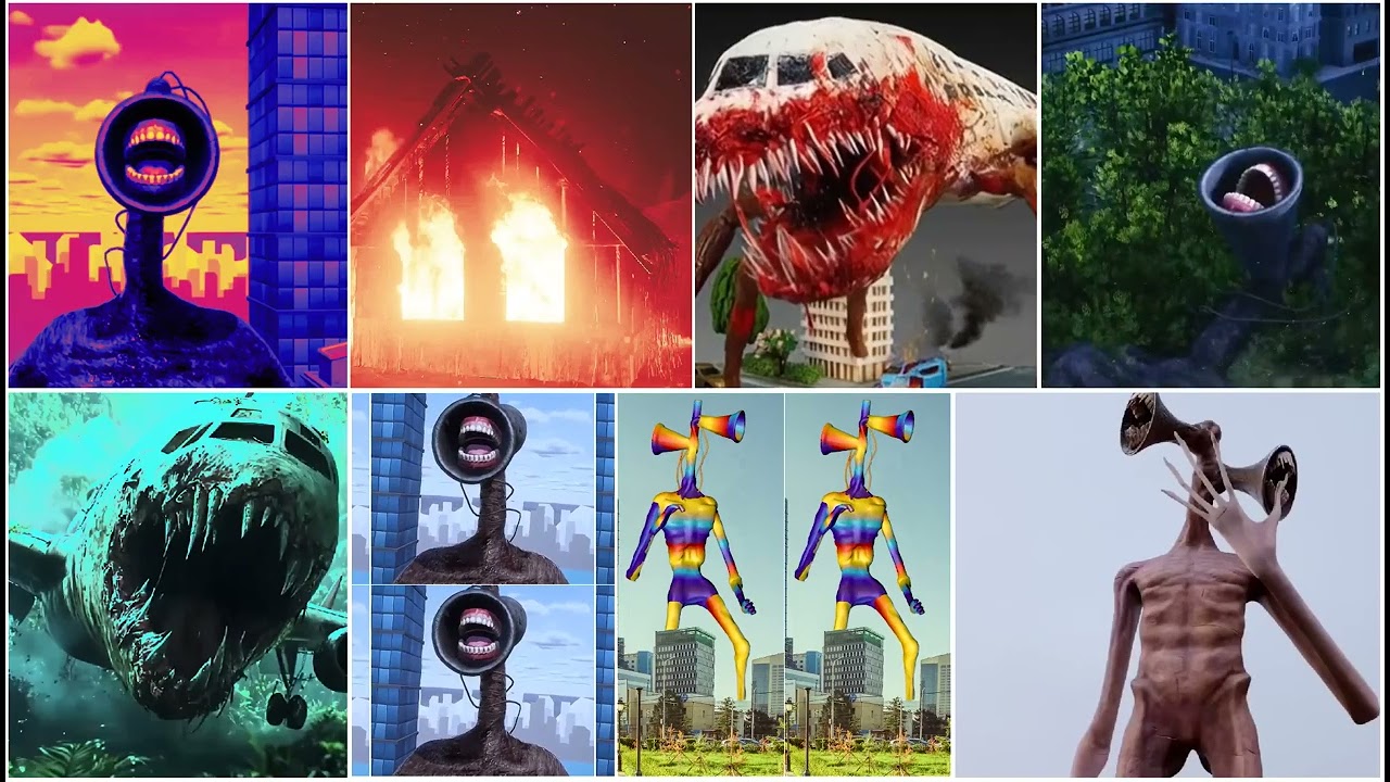 Mix - Siren Head New Coffin DanceMeme Song Cover 