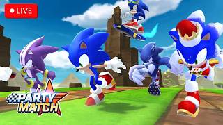 🔴Sonic Only Party Match | Sonic Forces Speed Battle | Live #342