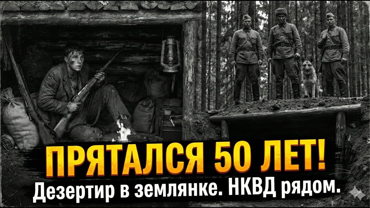 Я прятался 50 ЛЕТ, потому что думал, что война не закончилась! Реальная история!!!