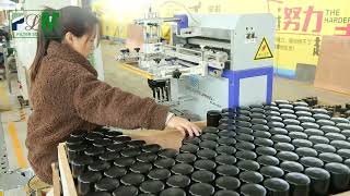 Spin-on oil filter semi-auto assemble production line
