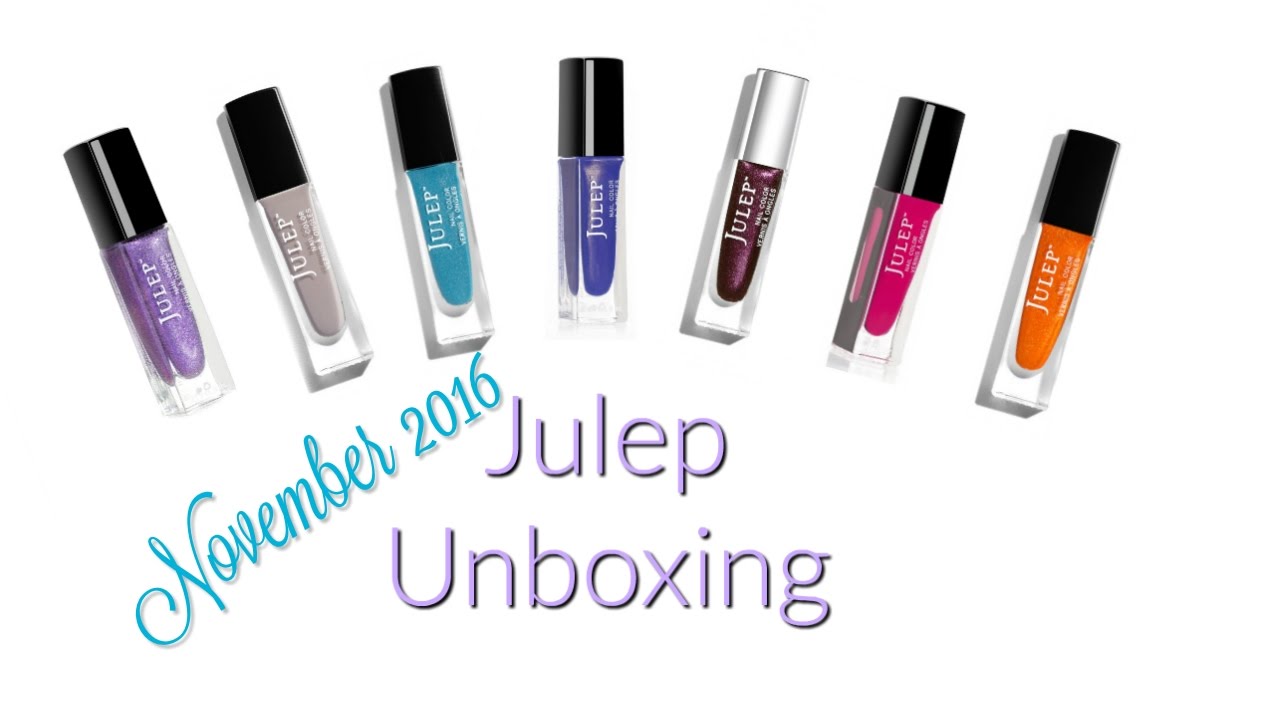 Unboxing Julep November 2016