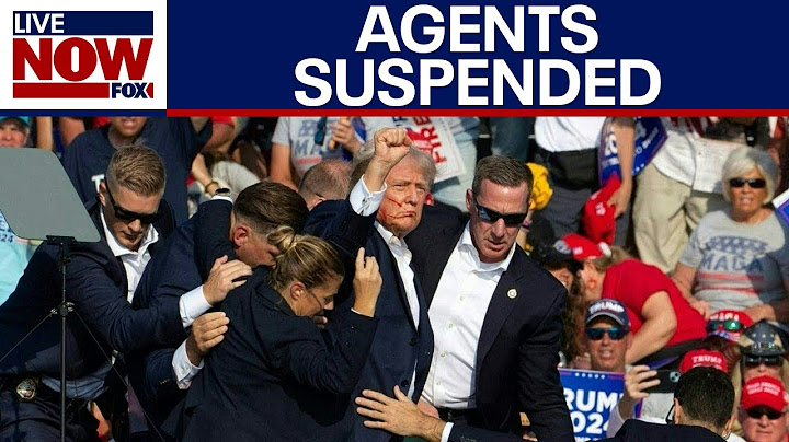 Secret Service suspended agents after Butler assassination attempt