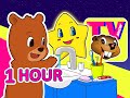 Kids 1 Hour TV Show | Busy Beavers BBTV S1 E3 & E4 | Teach Kindergarten Learning Video