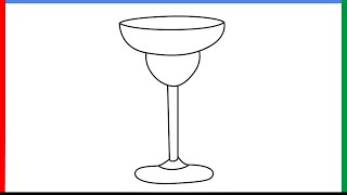 Premium Vector  Margarita glass isolated hand drawn sketch of traditional  cocktail with slice of lime and ice for restaurant bar cafe menu design  alcoholic drink logo