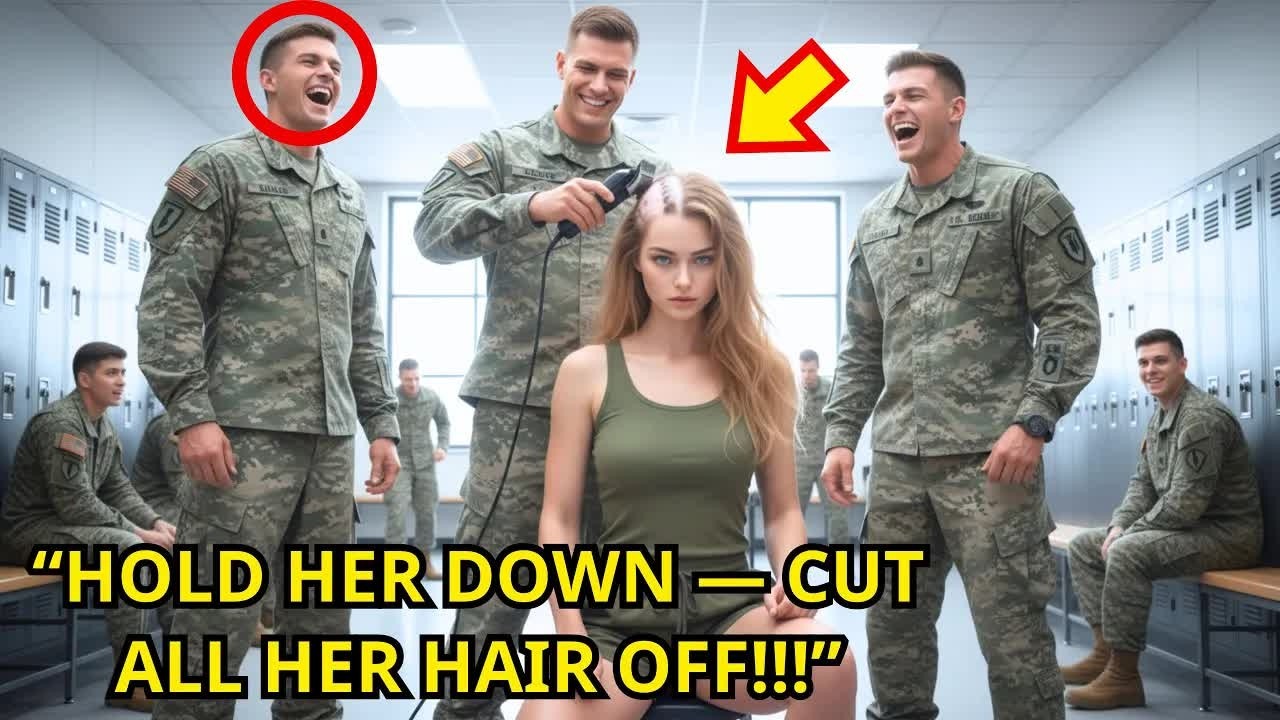A SEAL Had Just Cut Off a Chunk of Her Hair — Next Second, an Admiral Walked In and Bowed to Her