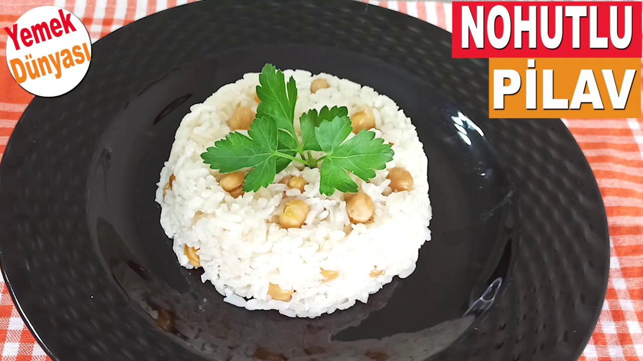 Nohutlu Pilav Nasıl Yapılır / Nohutlu Pirinç Pilavı Tarifi / Yemek Dünyası YouTube
