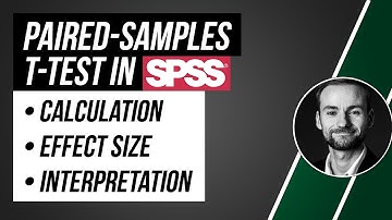 Paired samples t-Test in SPSS - what is it and how to use it