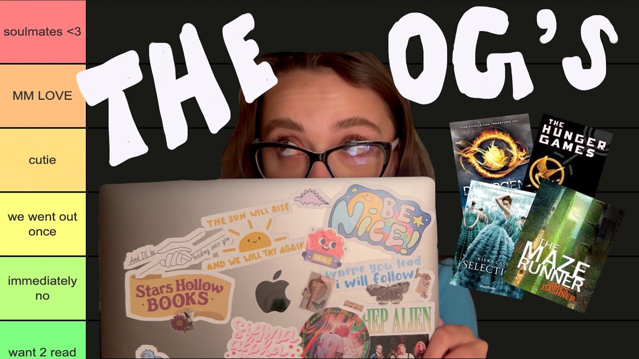 TIER RANKING NOSTALGIC YA BOOKS | 2010's YA dystopian and all your nostalgic favs