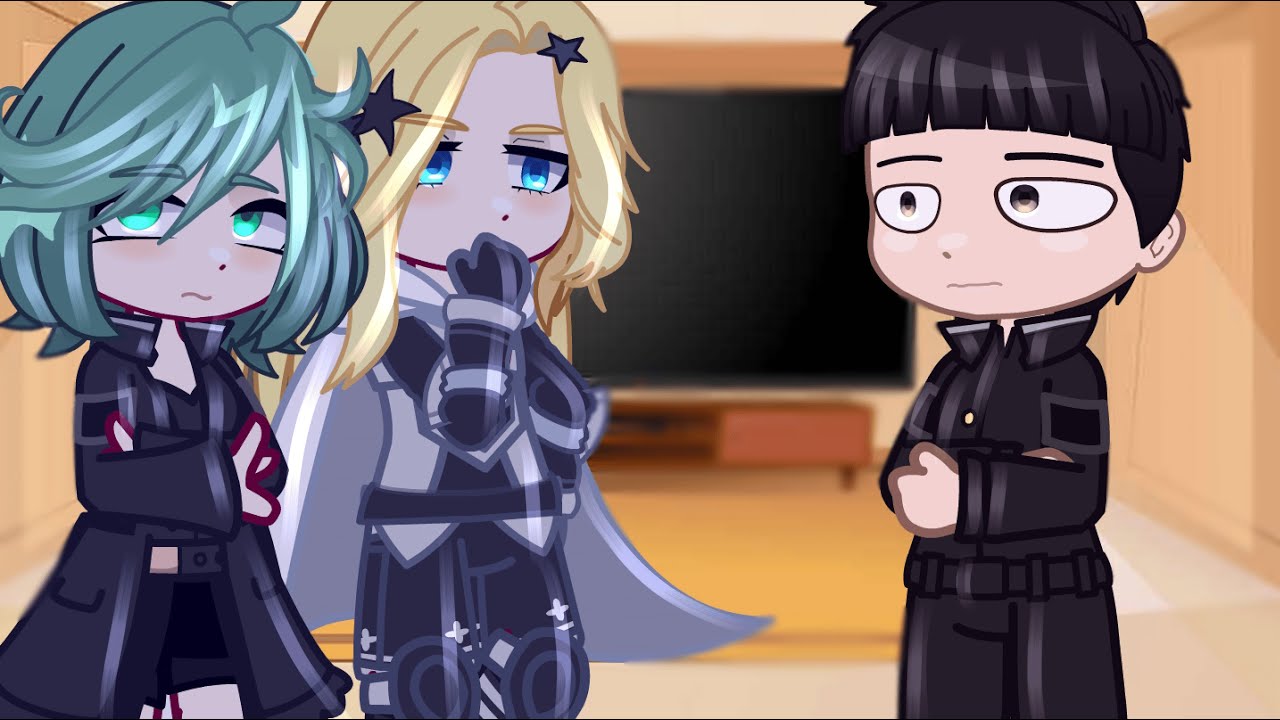 Герои S-класса + Сайтама реагируют на толпу, играя за сына Сайтамы || OPM || Gacha React