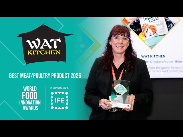 WAT KITCHEN wins 'Best Meat/Poultry Product' at the World Food Innovation Awards