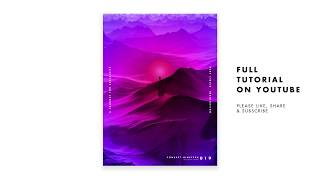 Poster Design 19 Photoshop Hyper-Lapse : Pure Liquid Imagination