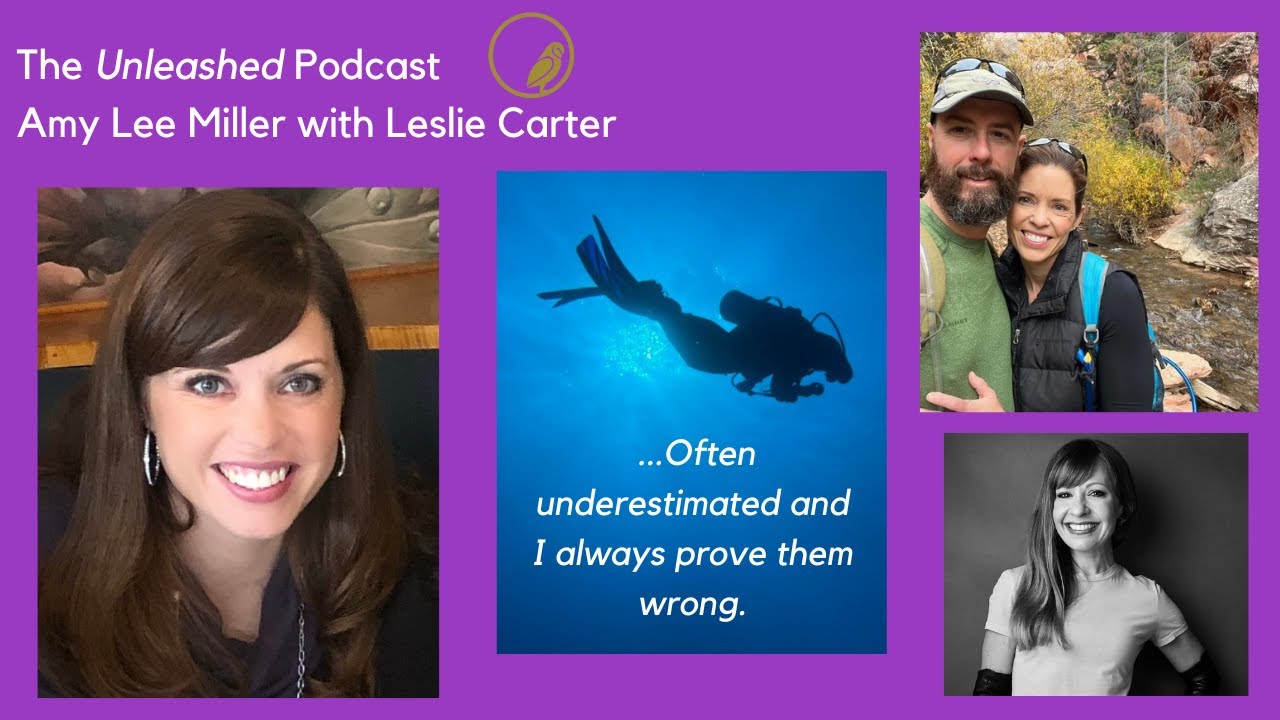 Unleashed Podcast - Calm Confidence in Leadership with Leslie Carter