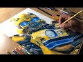 Drawing Bumblebee - Transformers Time-lapse | Artology