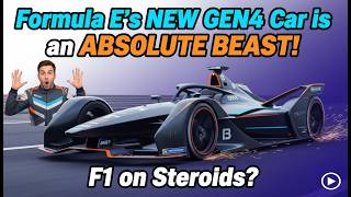 Formula E GEN4 is INSANE ⚡ 0-100 in 1.8s! Faster Than F1?!