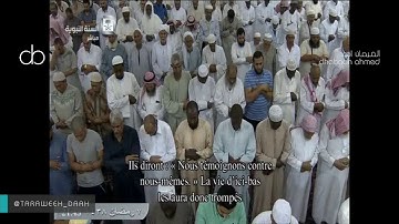 صلاة التراويح للشيخان خالد المهنا ومحمد خليل قارئ من المسجد النبوي ليلة 8 رمضان 1438