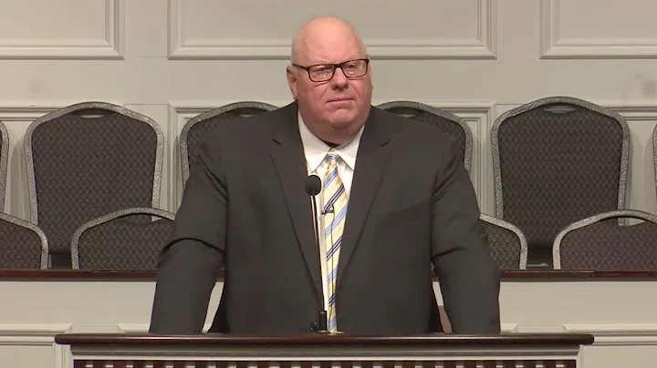 Pastor Tony Hutson preaching "Choices Made During ...