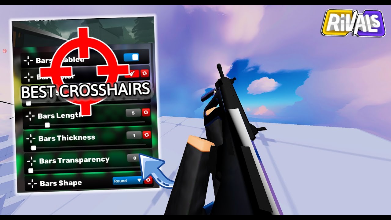 Top 5 BEST Crosshairs In Roblox Rivals! - YouTube