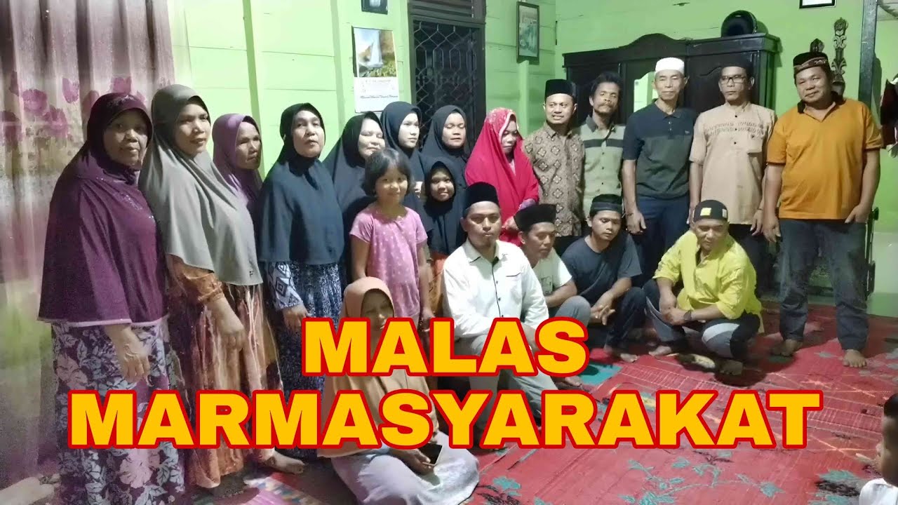 MALAS MARMASYARAKAT #comedy #tapsel #madina #mandailingterbaru #angkola