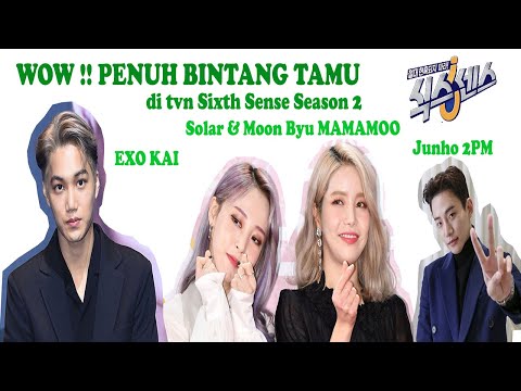 WOW!! Kai EXO, Junho 2PM, Solar & Moon Byul MAMAMOO guest stars on Sixth Sense Season 2