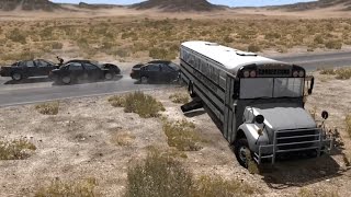 Prison Bus Takedowns | BeamNG.drive screenshot 2