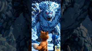 Ice Cave ke andar mila secret crysta 😱 | #viral #short #cat