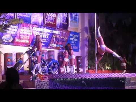 Pool Party Angeles City März 2015, Pole Dance Part 1/2