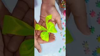 DIY Bow making for beginners #shorts