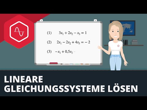 Video: Wie löst man ein System in der Algebra?