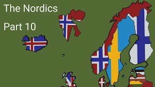 Small Scale World Flag Map Tutorial Part 10: The Nordics
