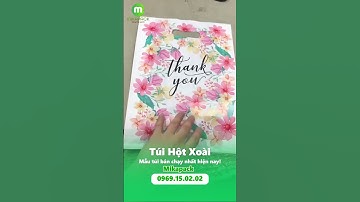 Mẫu túi hột xoài PE đang rất được ưu chuộng hiện nay #shortvideo