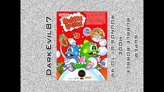 Bubble Bobble - DarkEvil87's Longplays - Rounds 81 to 99 [Super Bubble Bobble Mode] (NES)