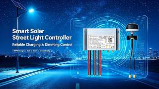 SSC Series Smart Hybrid Solar LED Controller | Grid Complementary Solar Street Light Solution