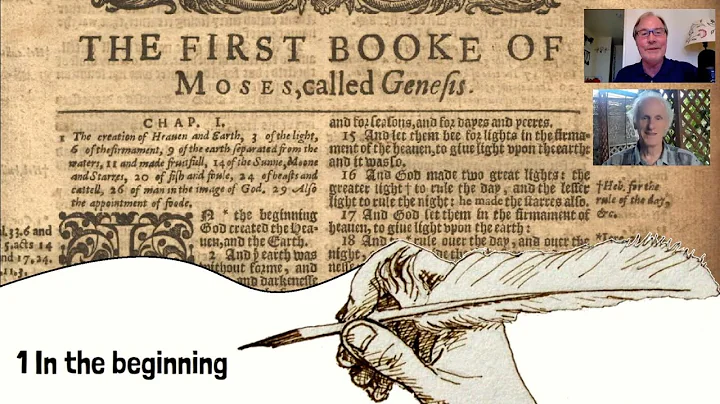 THE BIBLE AS LITERATURE: Thomas Dabbs and John Wil...