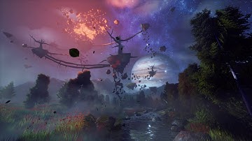 Floating Islands fantasy scene | Unreal Engine 4