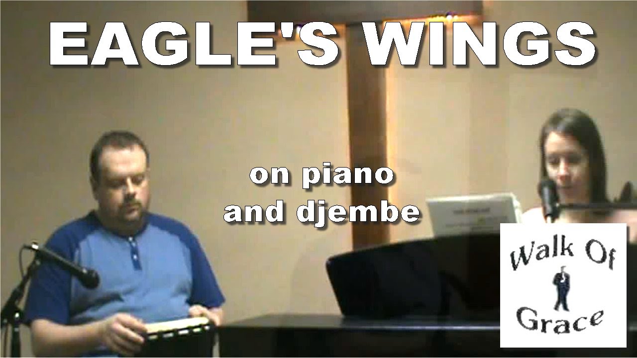 Eagle's Wings Piano Djembe (Hillsong worship song) YouTube
