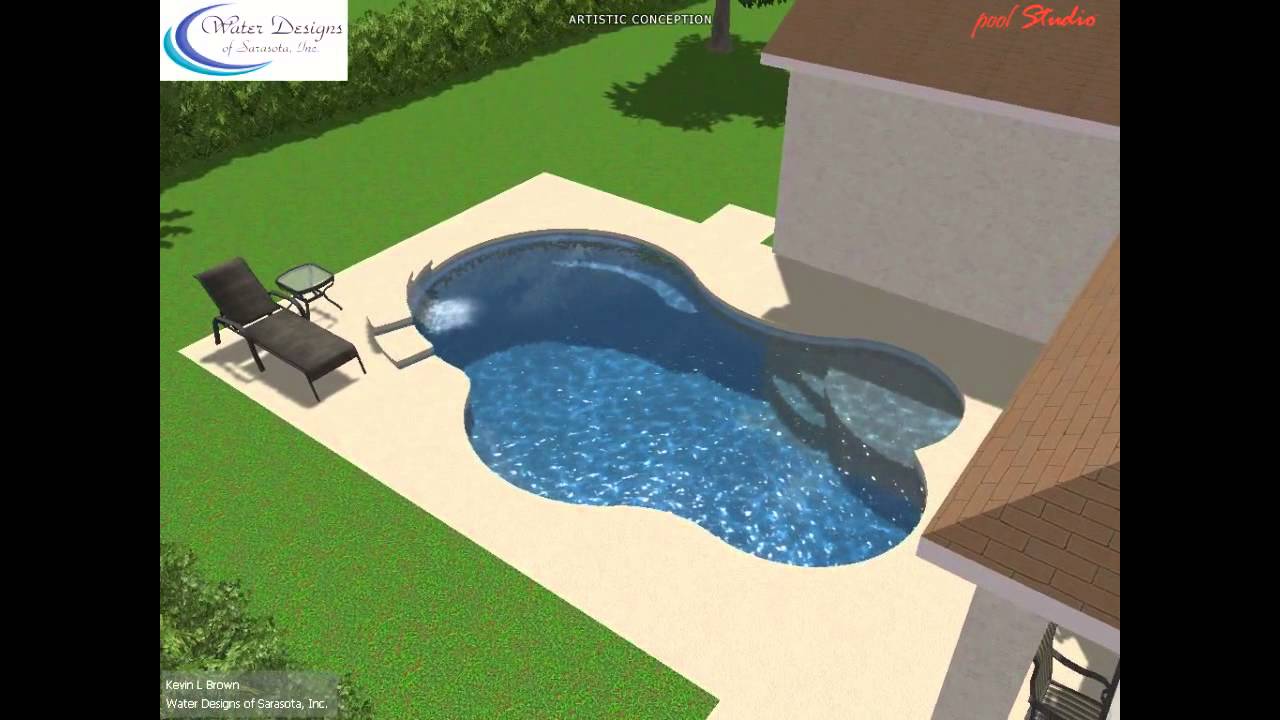 Water Designs of Sarasota Fishhawk Ranch Freeform Pool with Water ...