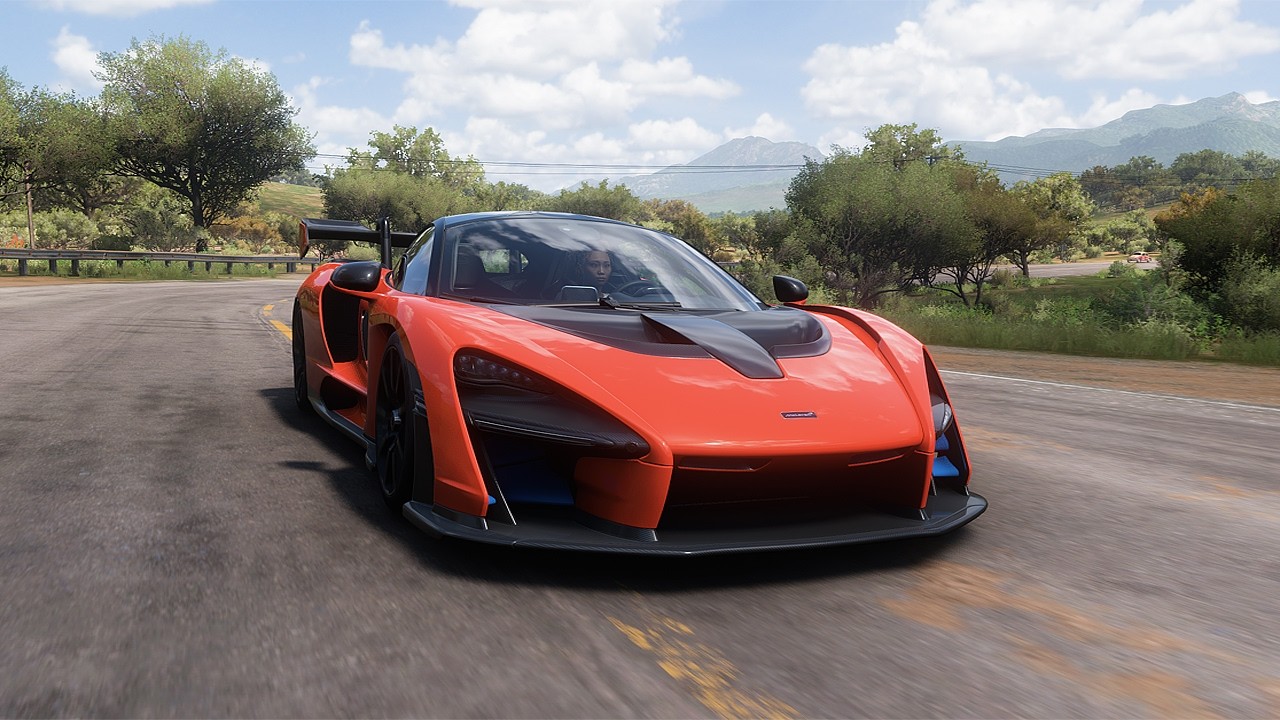 (4K) Mclaren Senna 2018 (+350km/h) - Forza Horizon 5