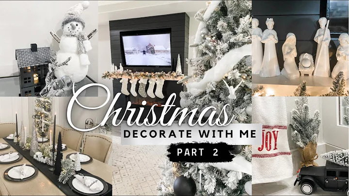 RELAXING CHRISTMAS CLEAN AND DECORATE WITH ME 2021...