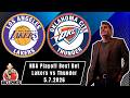 NBA Picks - Lakers vs Thunder Prediction, 5/7/2026 Best Bets, Odds & Betting Tips | Docs Sports