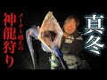【衝撃】岸からメタルジグ投げて釣れる太刀魚の釣り方解説中にドラゴン出現か