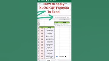 XLOOKUP Formula in excel#XLOOKUP