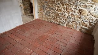 #70 Antique Terracotta Flooring | Renovating an Abandoned Stone House in Italy